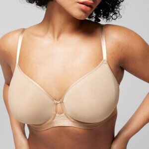 NWT Soma Lightly Lined Perfect Coverage Bra - Size 40DDD - Warm Amber